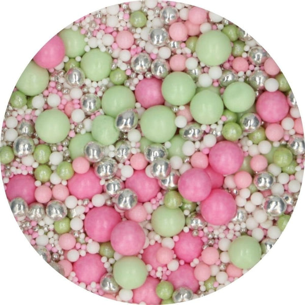 FunCakes Rose Garden Soft Pearls Mix 80g
