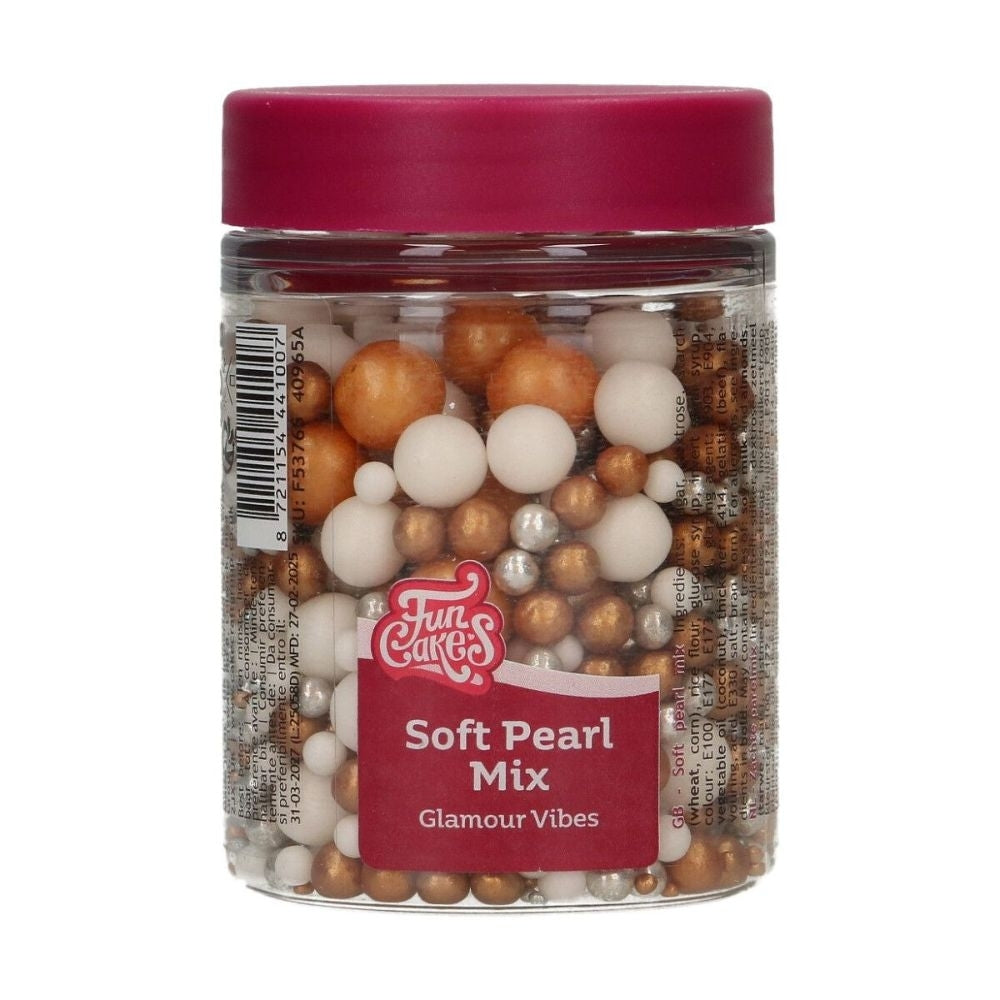 FunCakes Glamour Vibes Soft Pearls Mix 80g