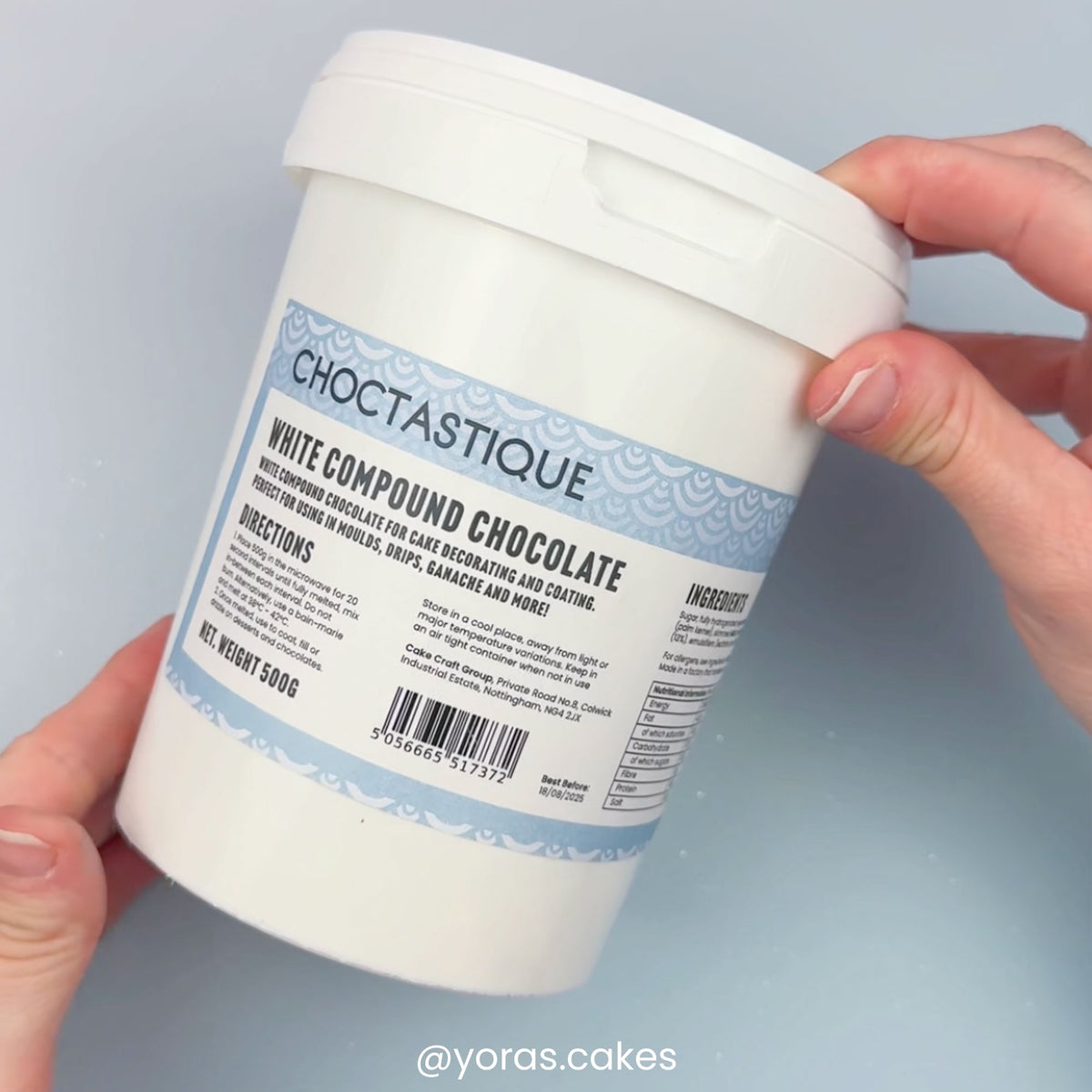 Choctastique White Compound Chocolate