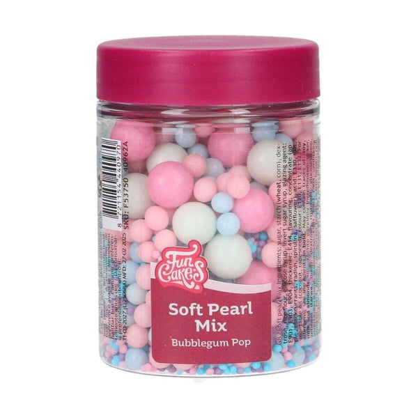 FunCakes Bubblegum Pop Soft Pearls Mix 80g