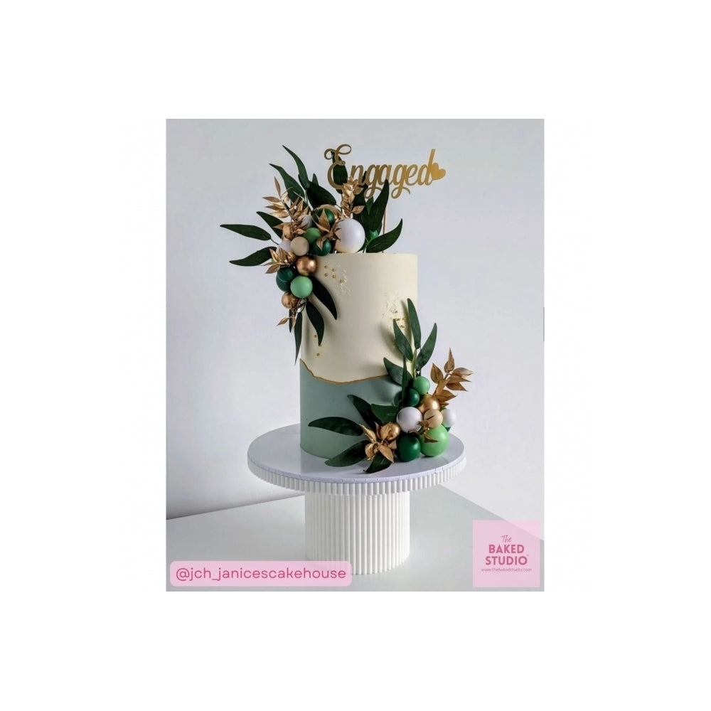 The Baked Studio Gold Ruscus Dried Flower Box