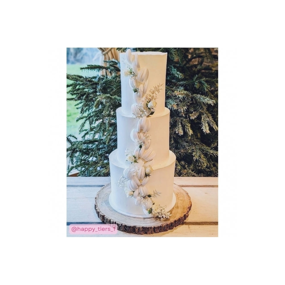 The Baked Studio White Ruscus Dried Flower Box