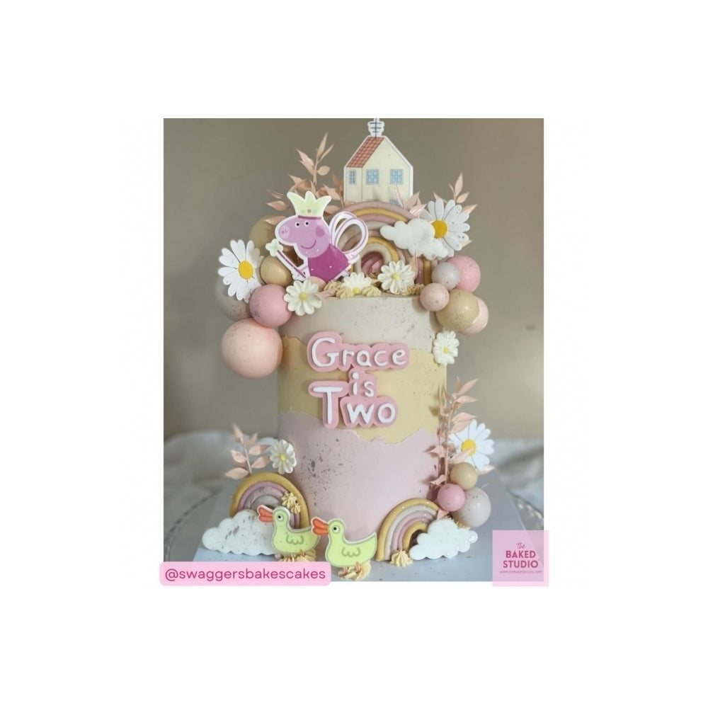 The Baked Studio Light Pink Ruscus Dried Flower Box