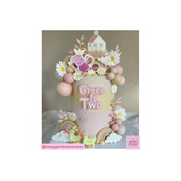 The Baked Studio Light Pink Ruscus Dried Flower Box