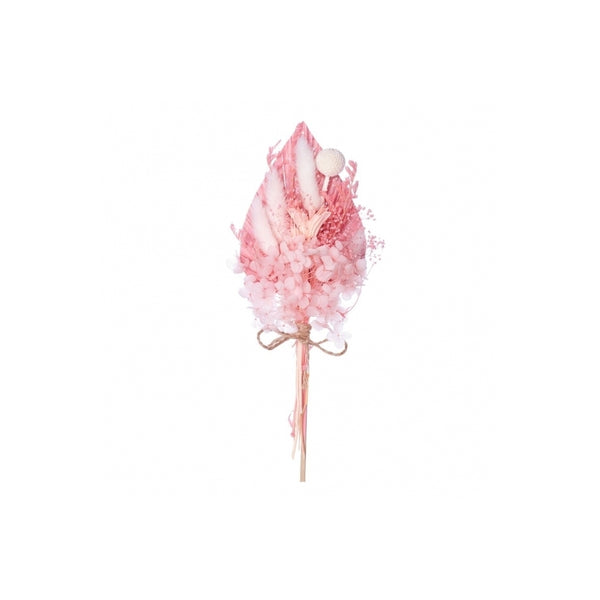 The Baked Studio Pink, Glitter & White Palm Spear Bouquet