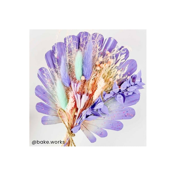 The Baked Studio Mermaid Shell Palm Bouquet