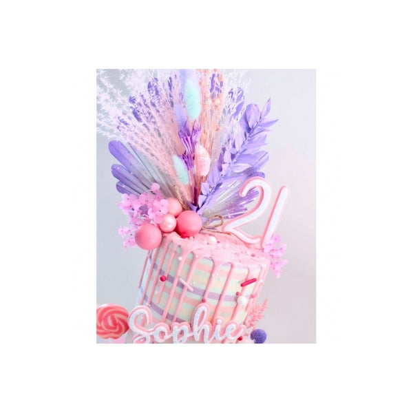 The Baked Studio Mermaid Shell Palm Bouquet