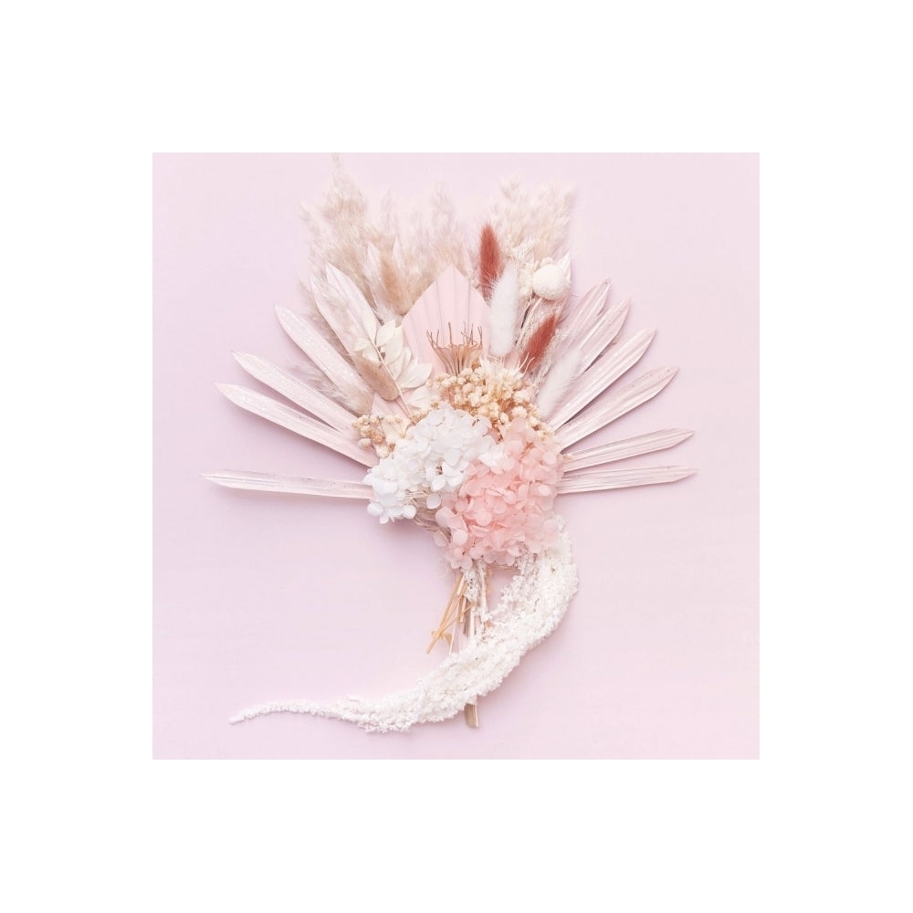 The Baked Studio Pink & Pampas Sun Palm & Palm Spear Bouquet