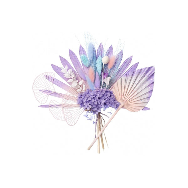 The Baked Studio Mermaid Sun Palm & Palm Spear (With Gingko Leaves) Bouquet