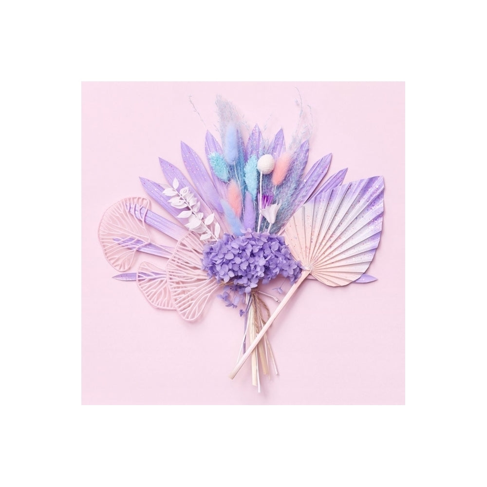 The Baked Studio Mermaid Sun Palm & Palm Spear (With Gingko Leaves) Bouquet