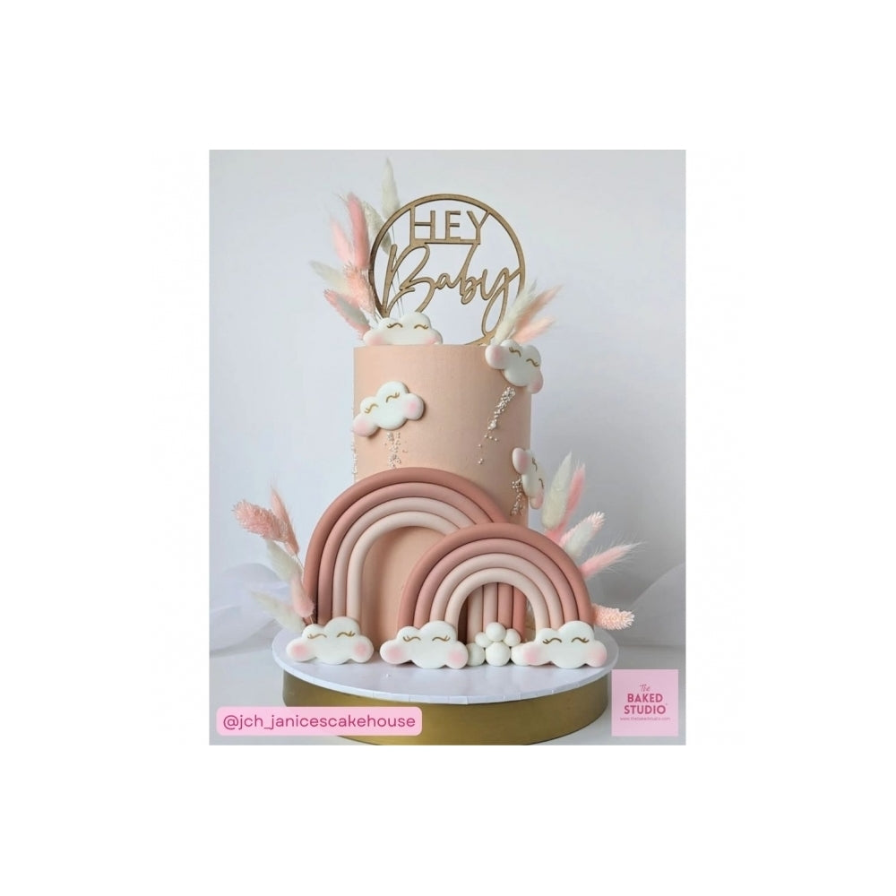 The Baked Studio Light Pink Mixed Dried Flower Box