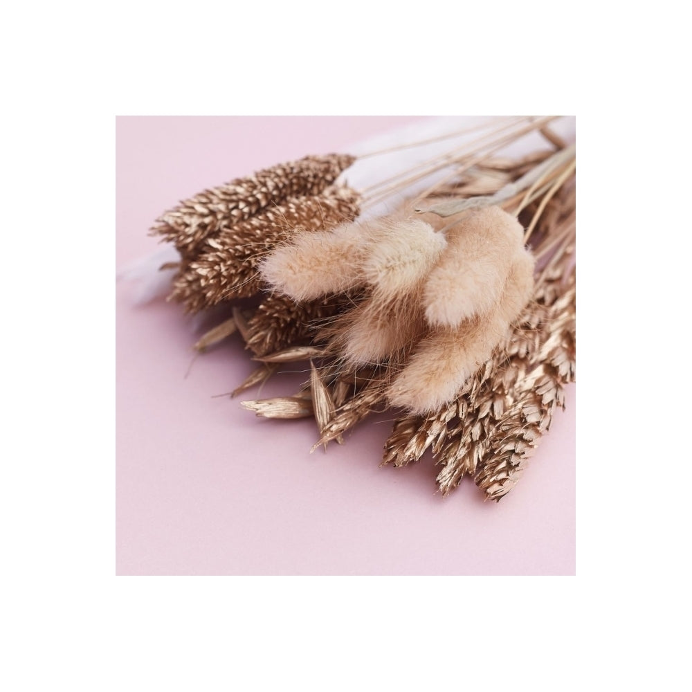 The Baked Studio Gold Mixed Dried Flower Box