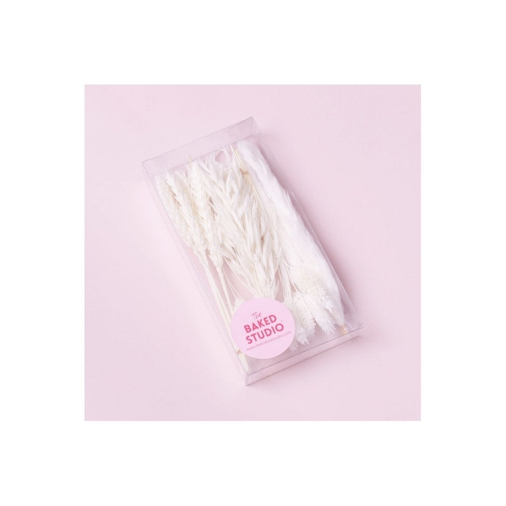 The Baked Studio White Mixed Dried Flower Box