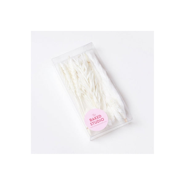 The Baked Studio White Mixed Dried Flower Box