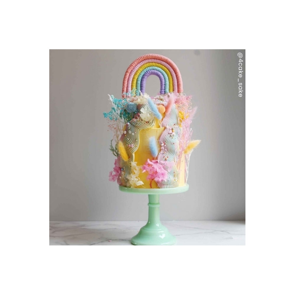 The Baked Studio Rainbow Pastels Deluxe Mixed Dried Flower Box