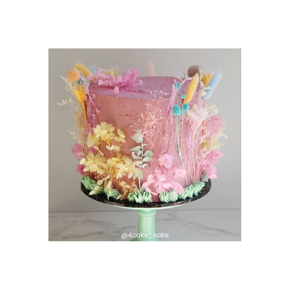 The Baked Studio Rainbow Pastels Deluxe Mixed Dried Flower Box