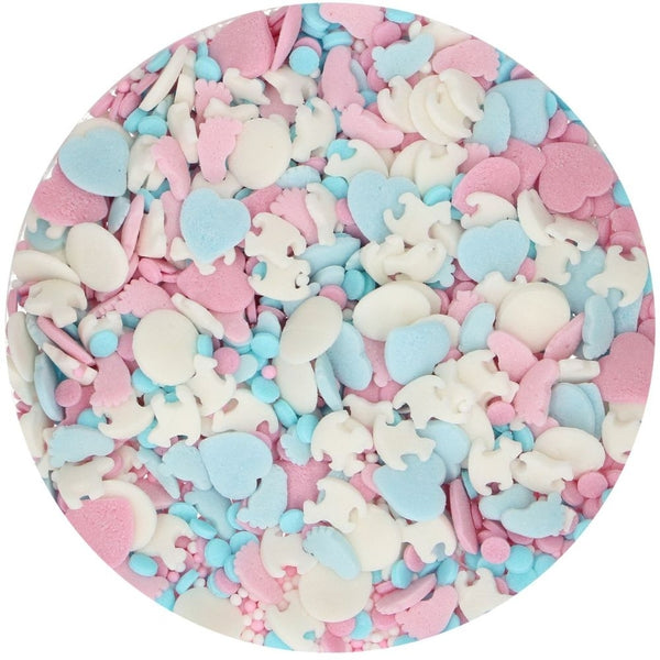 FunCakes Gender Reveal Sprinkle Mix 65g