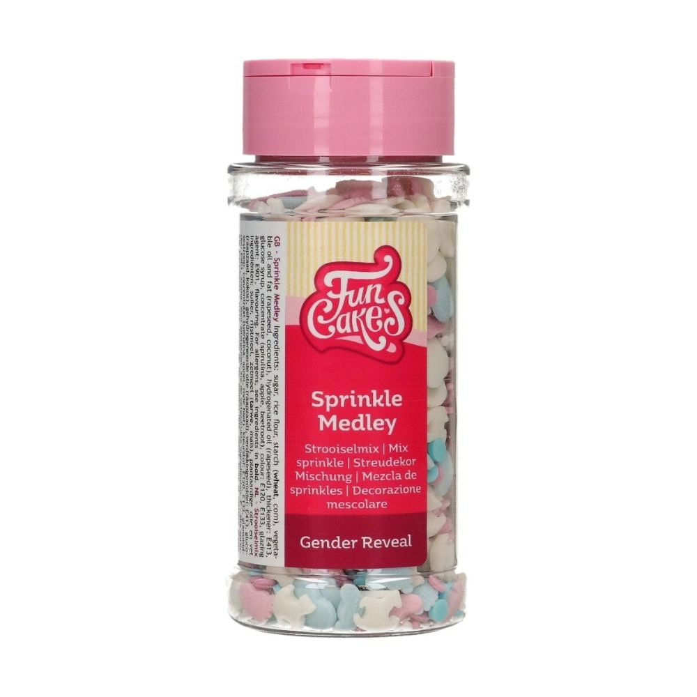 FunCakes Gender Reveal Sprinkle Mix 65g