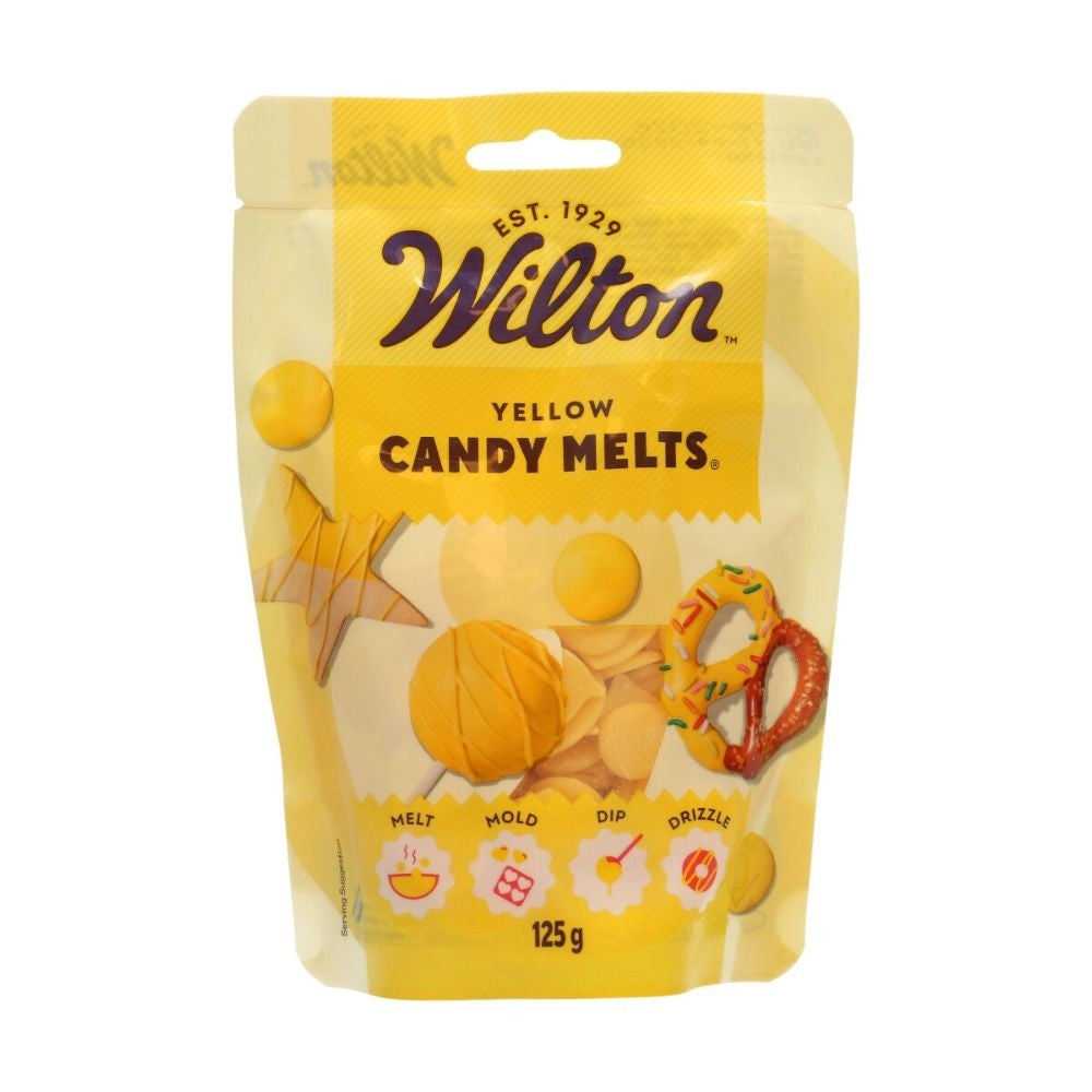 Wilton LOW DATE - Yellow - 125g Candy Melts - Wilton [JUNE 2026]