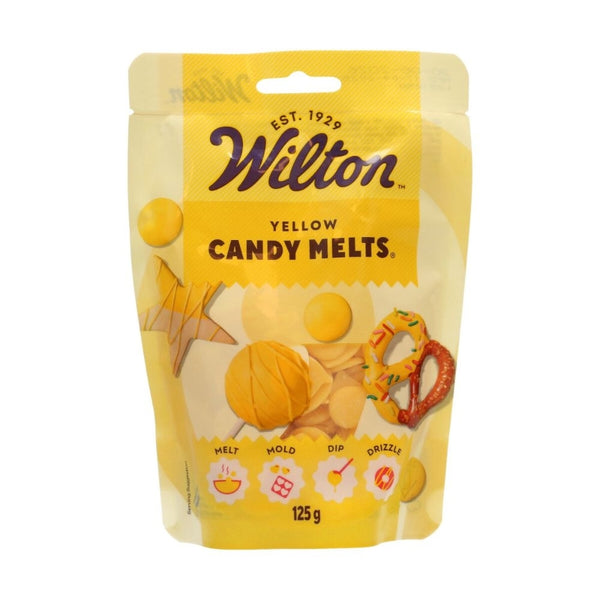 Wilton LOW DATE - Yellow - 125g Candy Melts - Wilton [JUNE 2026]
