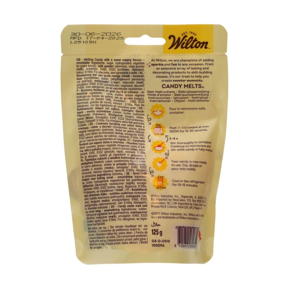 Wilton Yellow Candy Melts 125g
