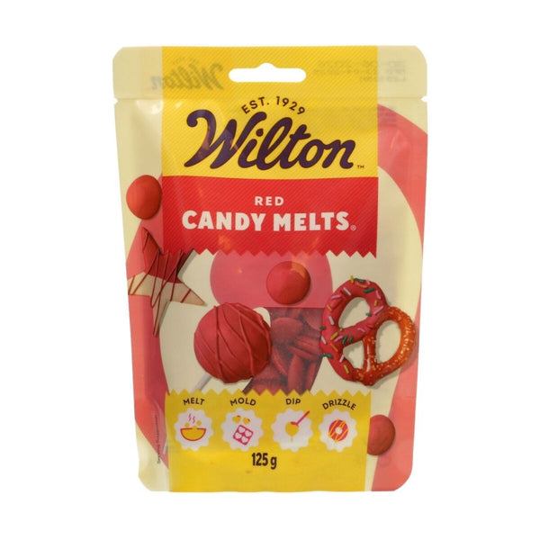Wilton LOW DATE - Red - 125g Candy Melts - Wilton [JUNE 2026]