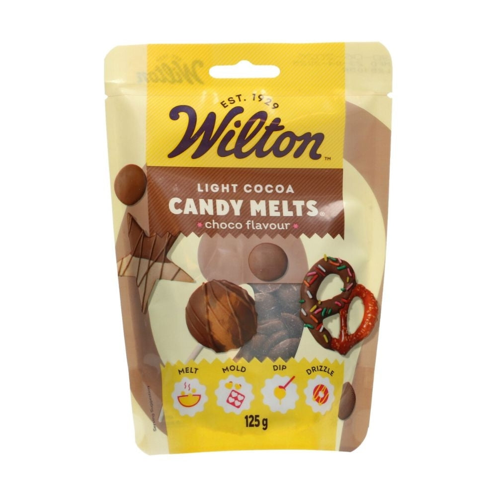 Wilton LOW DATE - Light Cocoa - 125g Candy Melts - Wilton [JUNE 2026]