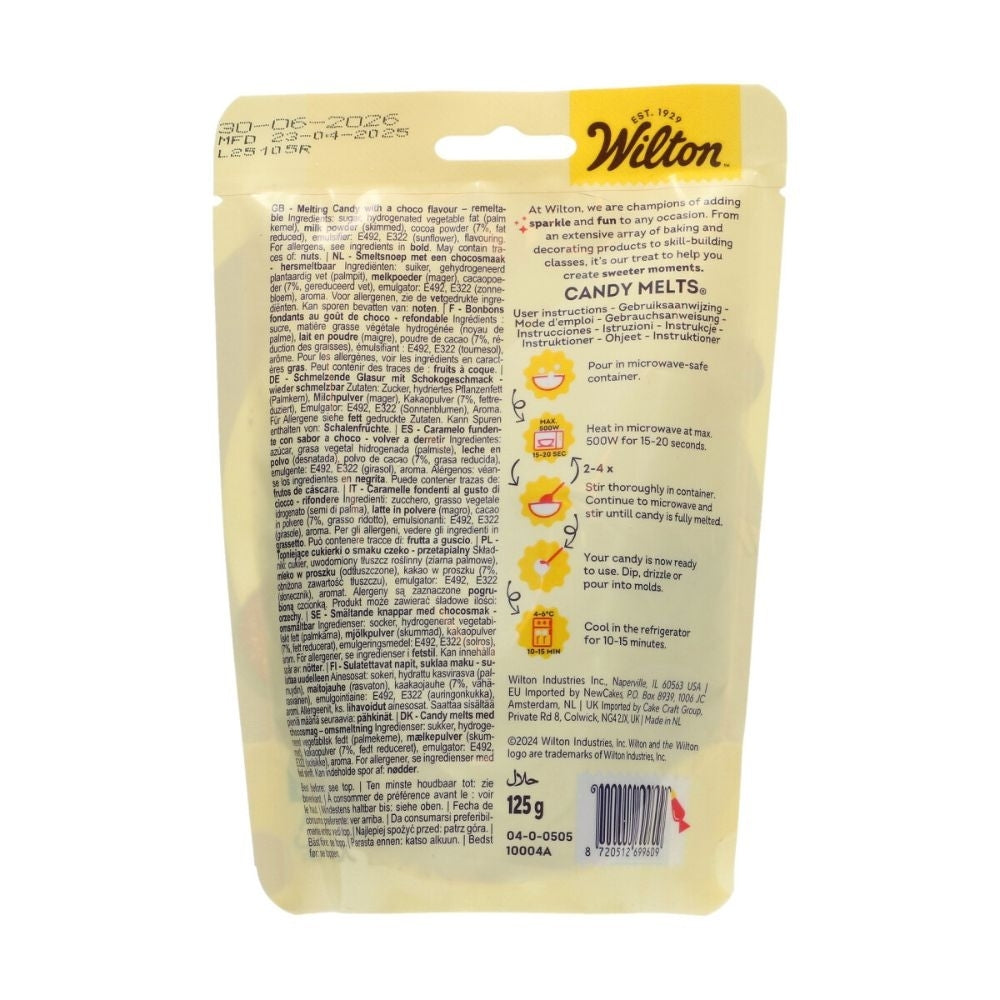Wilton Light Cocoa Candy Melts 125g