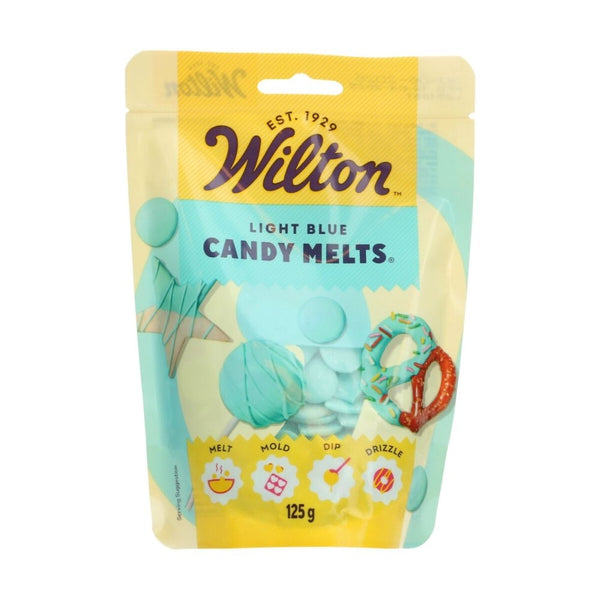 Wilton LOW DATE - Light Blue - 125g Candy Melts - Wilton [JUNE 2026]