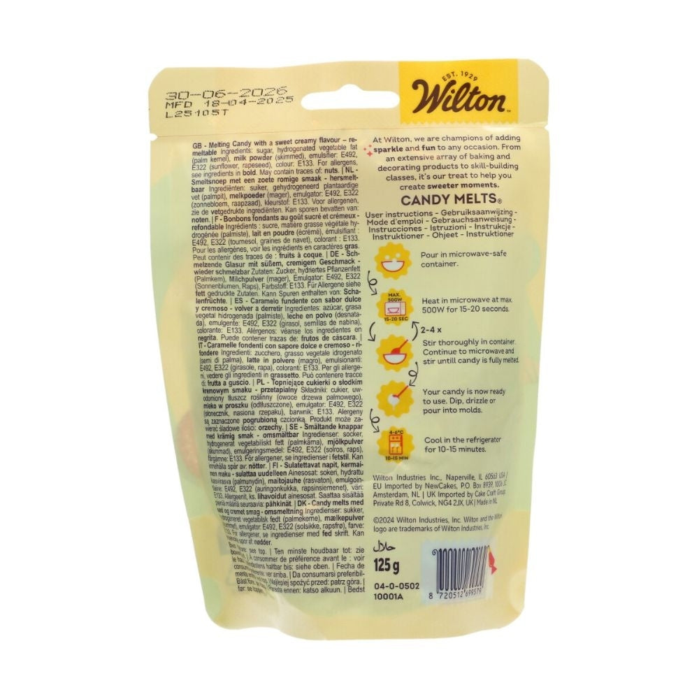 Wilton LOW DATE - Light Blue - 125g Candy Melts - Wilton [JUNE 2026]