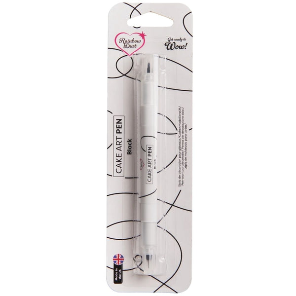 Rainbow Dust Black - Double Ended Cake Art Pen 5g