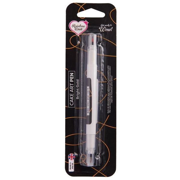 Rainbow Dust Bright Gold - Double Ended Cake Art Pen 5g