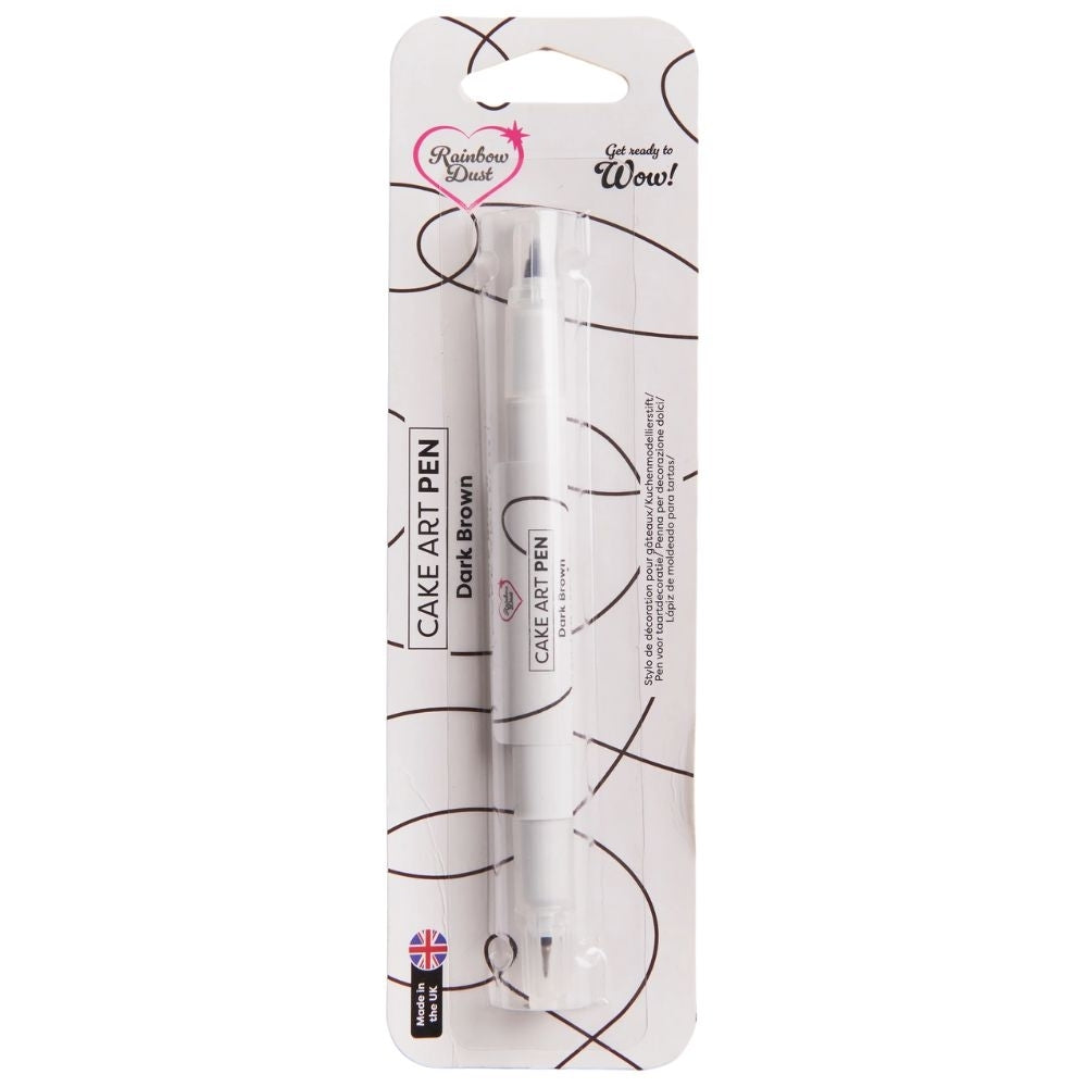 Dark Chocolate Double Ended Cake Art Pen