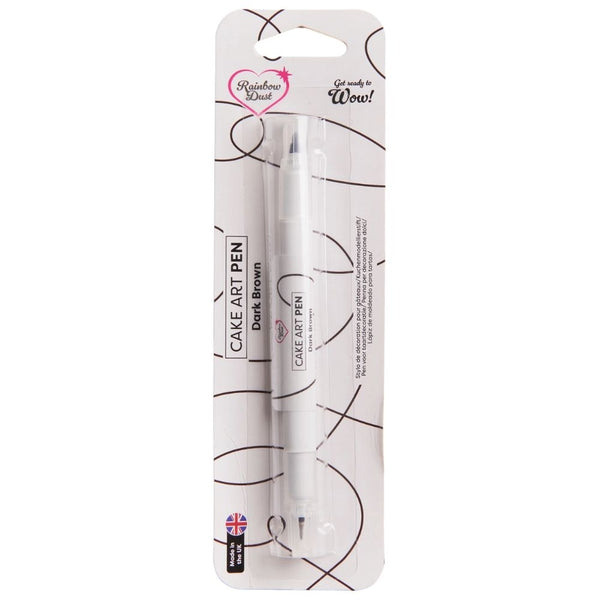 Rainbow Dust Dark Chocolate - Double Ended Cake Art Pen 5g