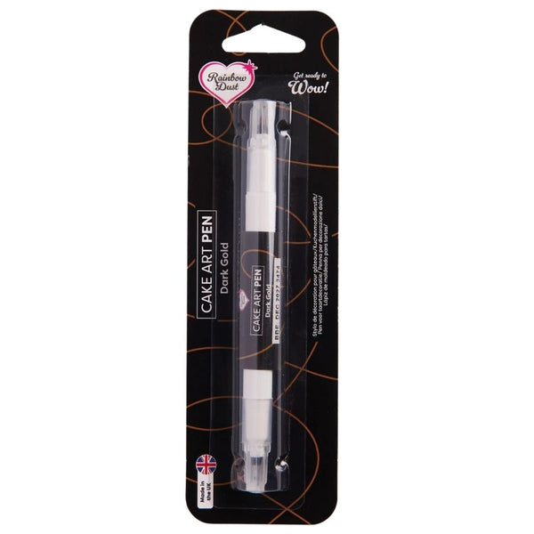Rainbow Dust Dark Gold - Double Ended Cake Art Pen 5g