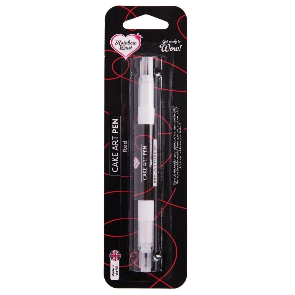 Rainbow Dust Red - Double Ended Cake Art Pen 5g
