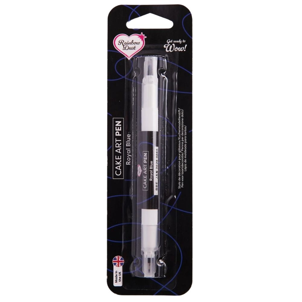 Royal Blue Double Ended Cake Art Pen