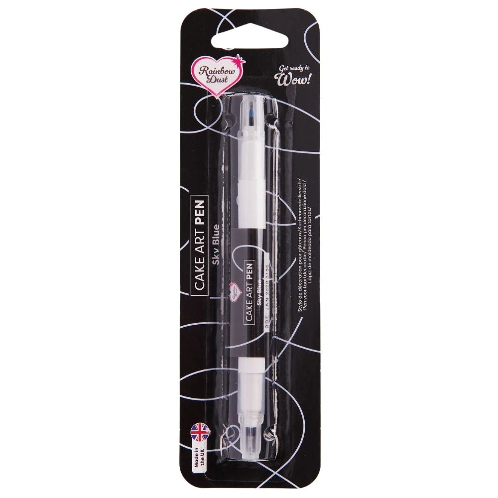 Sky Blue Double Ended Cake Art Pen