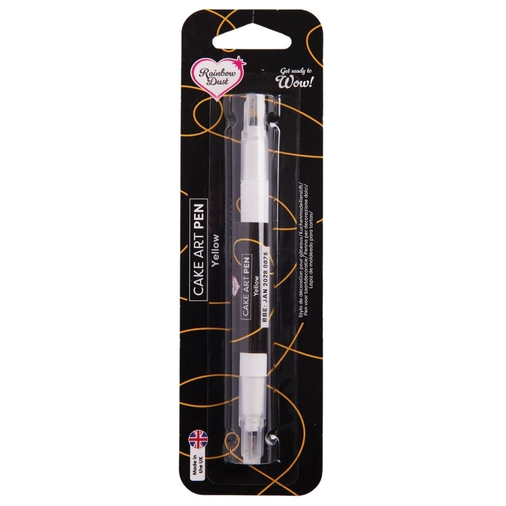 Rainbow Dust Yellow - Double Ended Cake Art Pen 5g