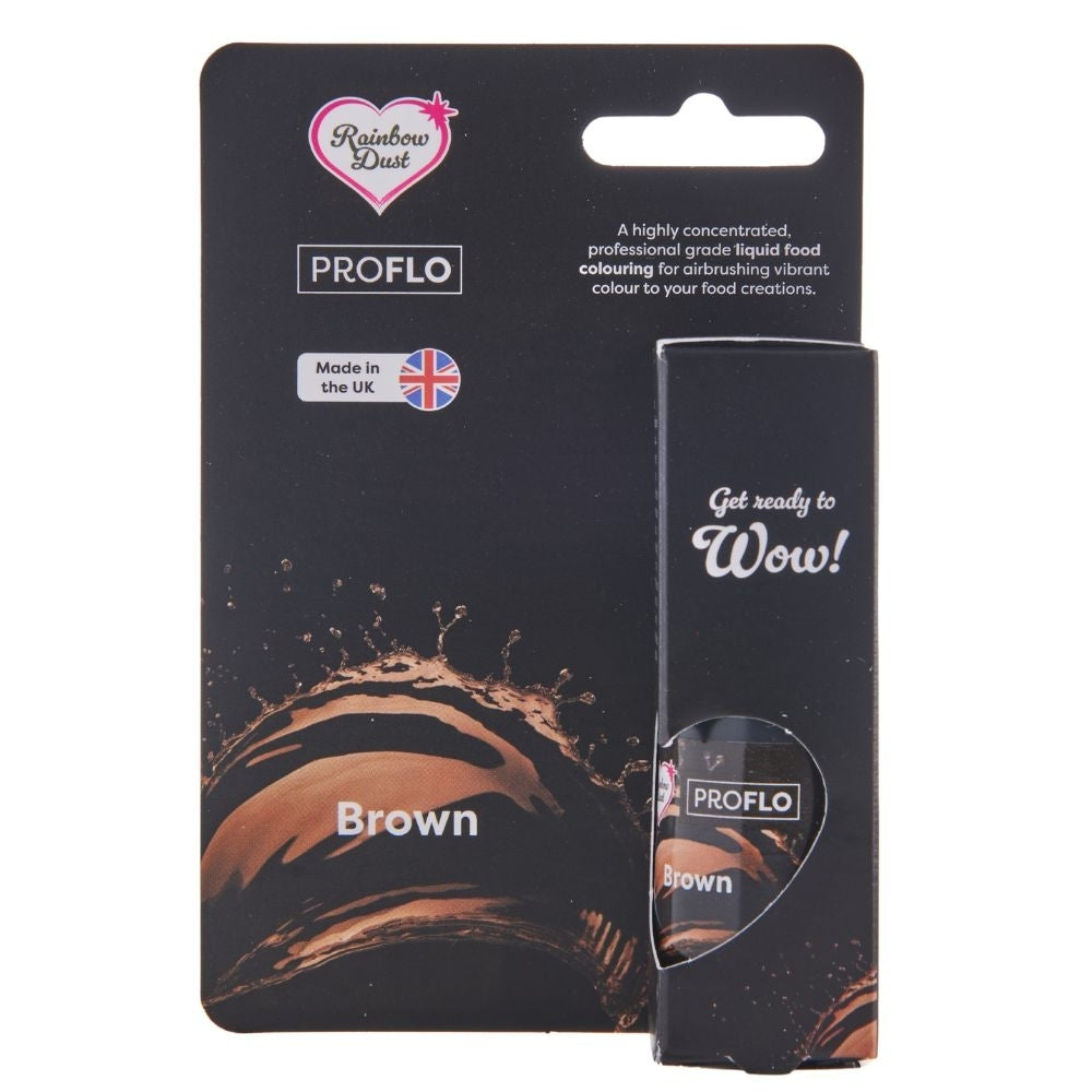 Rainbow Dust ProFlow Liquid Colour 16ml - Brown