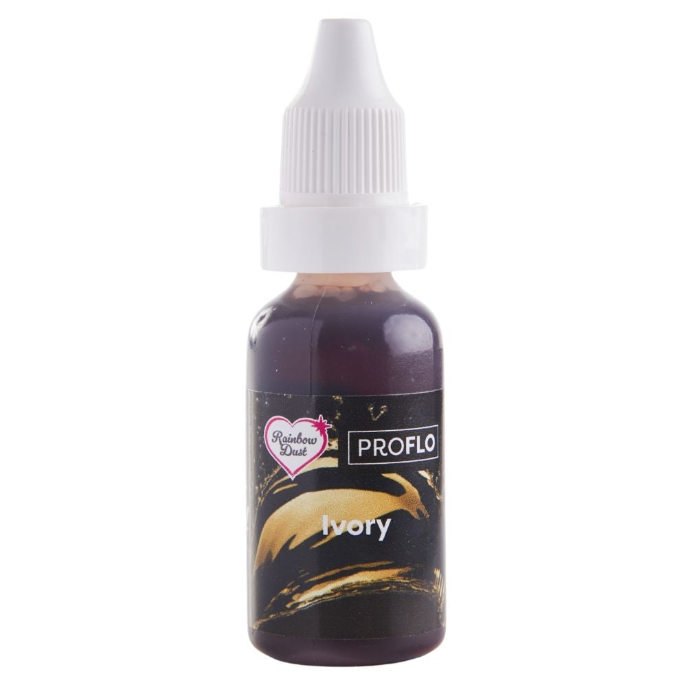 Rainbow Dust ProFlow Liquid Colour 16ml - Ivory
