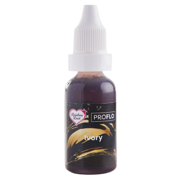 Rainbow Dust ProFlow Liquid Colour 16ml - Ivory