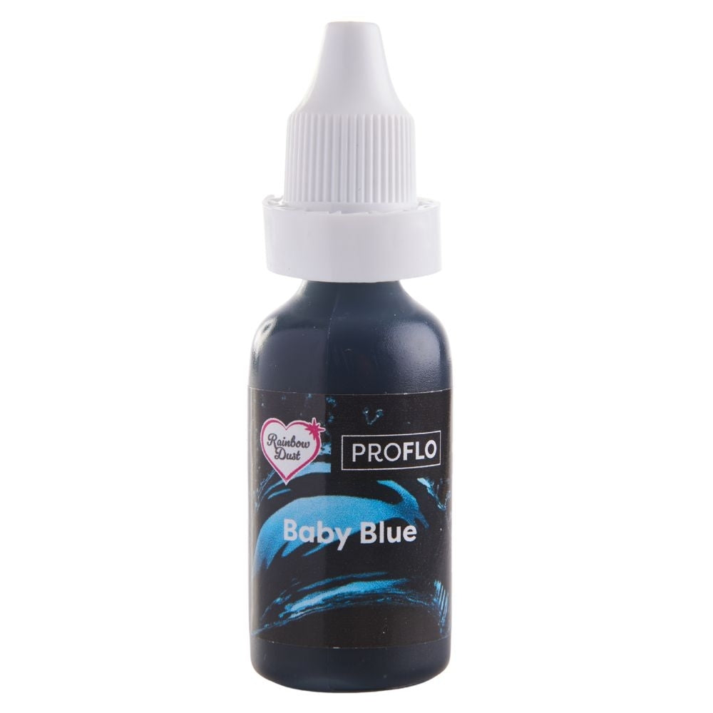 Rainbow Dust ProFlow Liquid Colour 16ml - Baby Blue