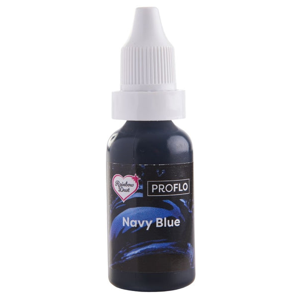 Rainbow Dust ProFlow Liquid Colour 16ml - Navy Blue