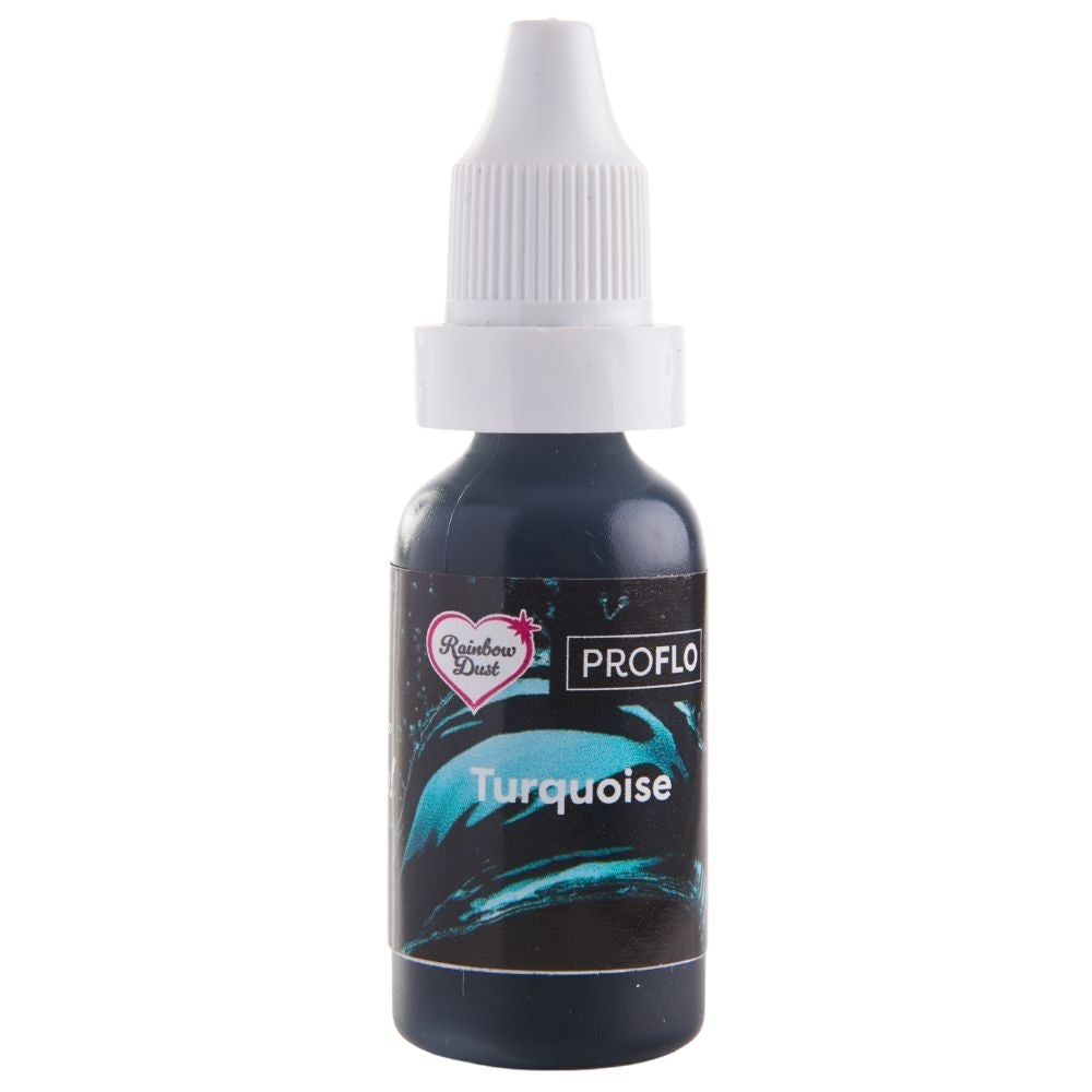 Rainbow Dust ProFlow Liquid Colour 16ml - Turquoise