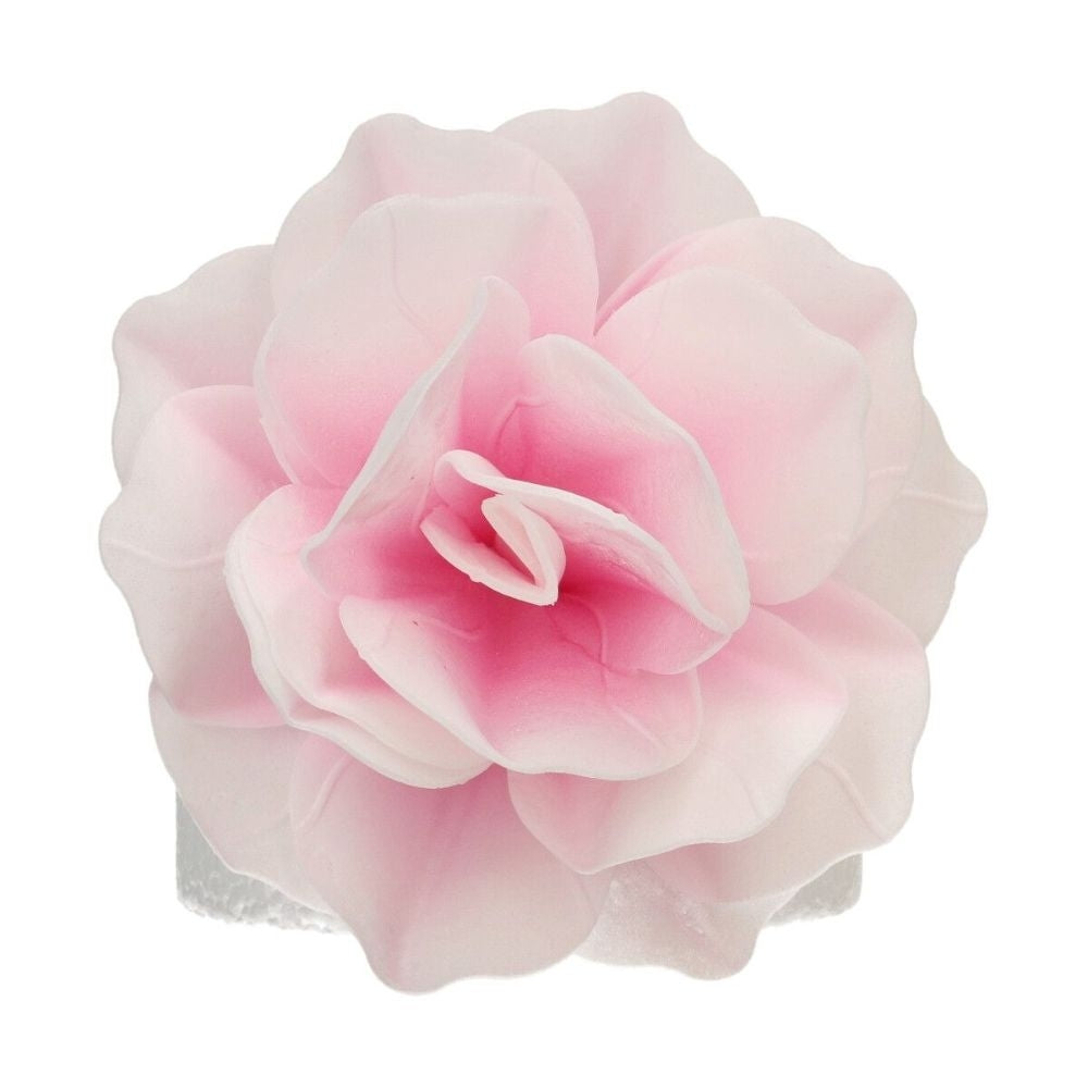 FunCakes Pink Ombre Large Rose Pastella Deluxe Wafer Flower