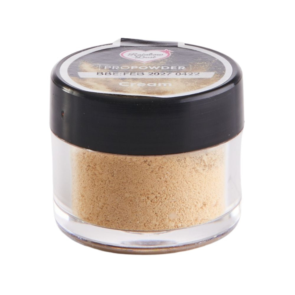Rainbow Dust Edible Pro Powder Colour - Cream