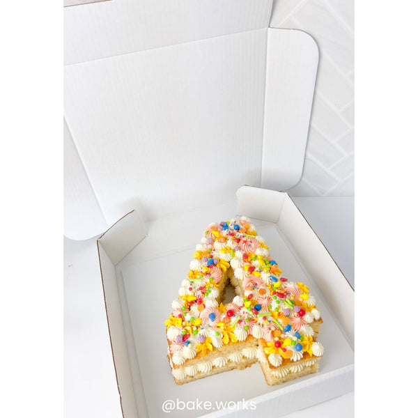 Simply Making Clear Acrylic Number Cake Stencil Plate