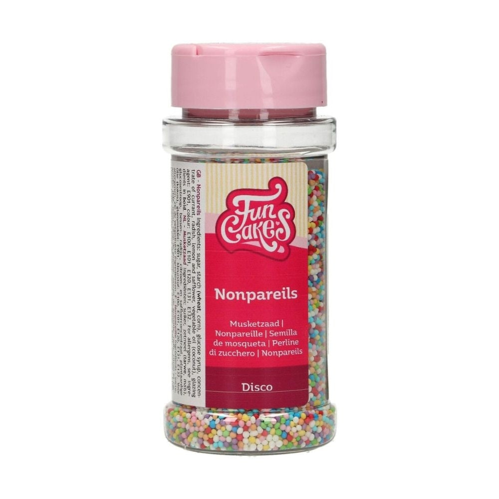 FunCakes Disco Mix Nonpareil Sprinkles 80g