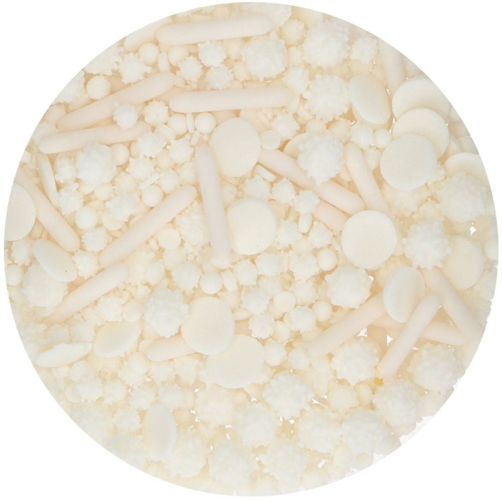 FunCakes White Sprinkle Medley 65g